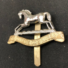 Load image into Gallery viewer, Genuine British Army Cap Badge - Queen's Own Hussars - The Militaria Shop