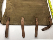 Load image into Gallery viewer, Original WW2 British Army 37 Pattern Despatch Riders High Sided Spats 1943 Dated - The Militaria Shop
