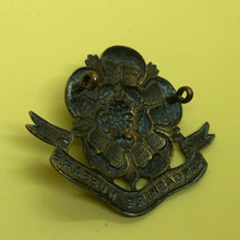 Load image into Gallery viewer, Original WW1 British Army Lancashire Hussars Cap Badge - The Militaria Shop