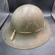 Load image into Gallery viewer, Original WW2 British Home Front Civil Defence Zuckerman Helmet - 1941 Dated - The Militaria Shop