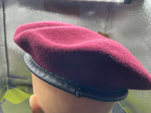 Load image into Gallery viewer, Original British Army Parachute Regiment / Airborne Forces Red Beret - Size 57 - The Militaria Shop