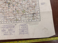 Load image into Gallery viewer, Original WW2 British Army GSGS OS Map of Great Britain - Wrexham & Oswestry - The Militaria Shop