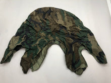 Load image into Gallery viewer, Original US Army Vietnam War Era M1 Camo Helmet Cover - Local Find - Combat Worn - The Militaria Shop