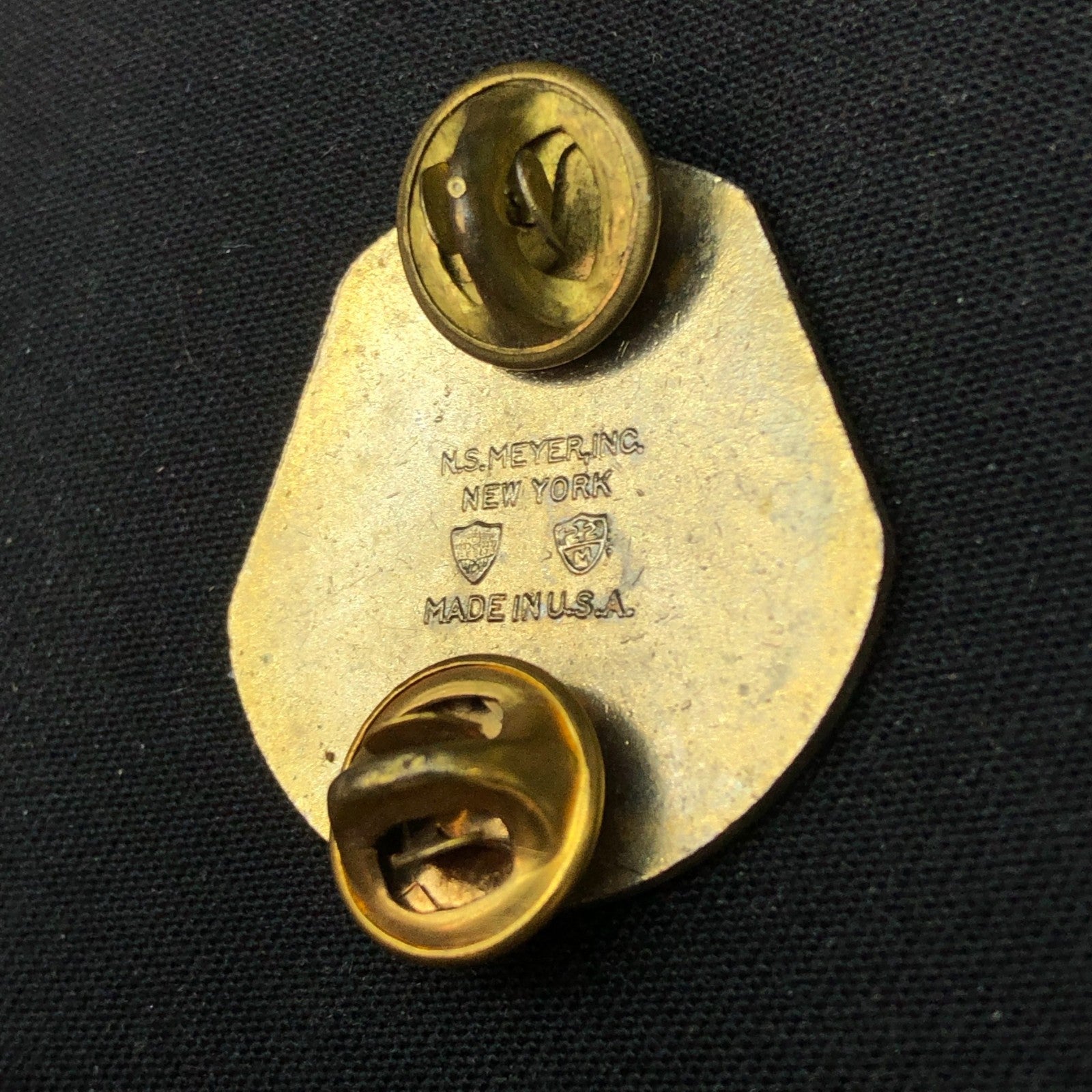 Vintage Enamel Pin - US Army Material Command - "Arsenal for the Brave" - The Militaria Shop