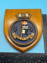 Lade das Bild in den Galerie-Viewer, Original Royal Naval Association Purley Branch Wall Plaque - The Militaria Shop