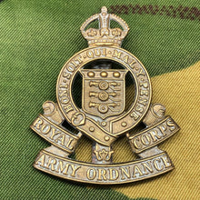 Load image into Gallery viewer, Original British Army WW2 Cap Badge - Royal Army Ordnance Corps RAOC - The Militaria Shop