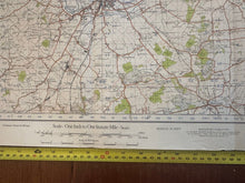 Load image into Gallery viewer, Original WW2 British Army GSGS OS Map of England & Wales - Bedford - The Militaria Shop