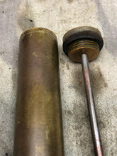 Load image into Gallery viewer, Original WW1 British Army SMLE Enfield Brass Oil Bottle - P-H Maker Marked - The Militaria Shop