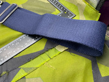 Charger l'image dans la galerie, Original British Royal Navy Blue Canvas Stable Belt - Approx 44" Waist - The Militaria Shop