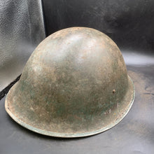 Load image into Gallery viewer, Original WW2 British/Canadian Army Mk3 Turtle Combat Helmet - The Militaria Shop
