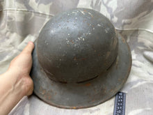 Load image into Gallery viewer, Original WW2 British Home Front Civillian Zuckerman Helmet 1941 Dated - The Militaria Shop