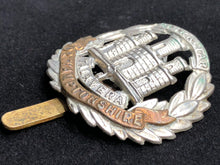Load image into Gallery viewer, Original WW2 British Army Cap Badge - Northamptonshire Regiment - The Militaria Shop