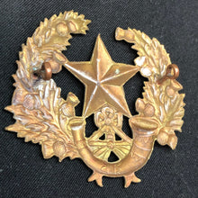 Load image into Gallery viewer, Original WW2 British Army Cap Badge - Cameronians (Scottish Rifles) - The Militaria Shop