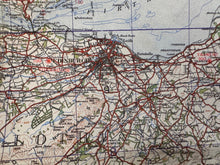 Load image into Gallery viewer, Original WW2 British Army RAF Navy Base Map of Scotland - The Forth, Clyde & Tay - The Militaria Shop