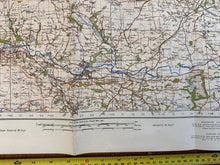 Charger l'image dans la galerie, Original WW2 British Army GSGS Os Map of Great Britain - Harrogate - The Militaria Shop