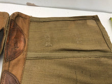 Load image into Gallery viewer, Original WW2 British Army 37 Pattern Despatch Riders High Sided Spats 1942 Dated - The Militaria Shop
