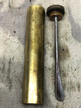 Load image into Gallery viewer, Original WW1 British Army SMLE Enfield Brass Oil Bottle - The Militaria Shop