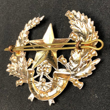 Load image into Gallery viewer, Original WW2 British Army Cap Badge - Cameronians (Scottish Rifles) - The Militaria Shop