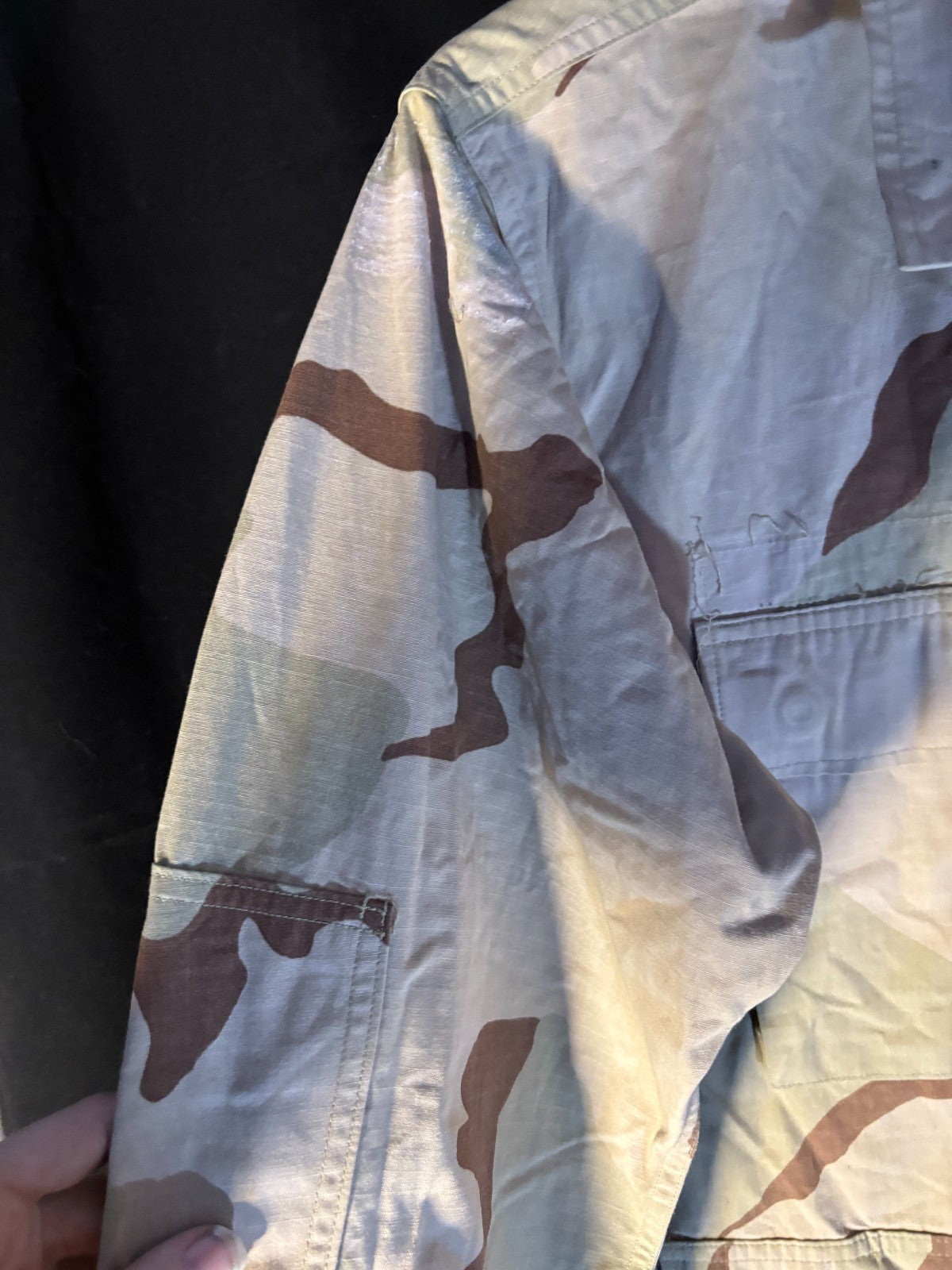 Gulf War US Army DCU Camouflaged Combat Field Coat/Jacket - Small/Short - The Militaria Shop