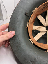 Charger l'image dans la galerie, Original WW2 British Home Front Civillian Zuckerman Helmet & Liner Set - The Militaria Shop