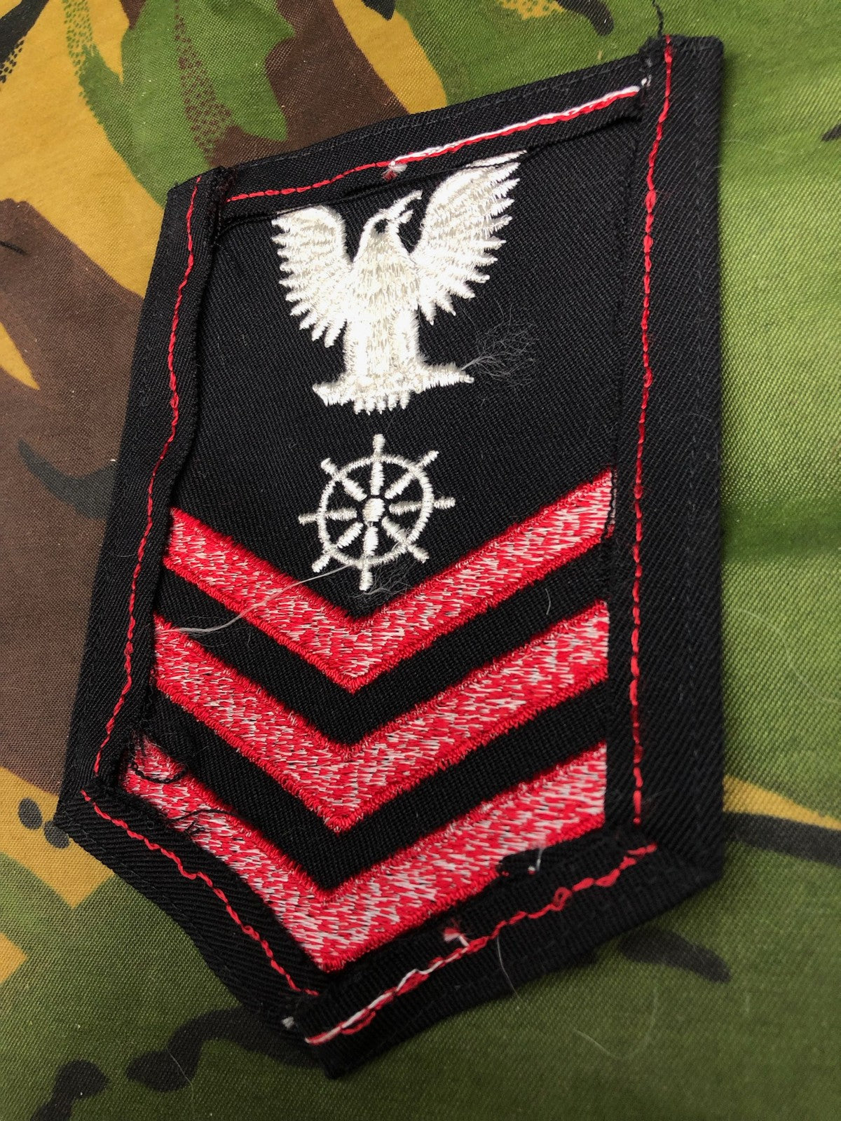Genuine US Navy Quatermaster Patch / Badge - The Militaria Shop