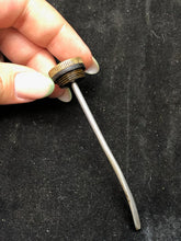 Load image into Gallery viewer, Original WW1 British Army SMLE Enfield Brass Oil Bottle - J.J.B Maker Marked - The Militaria Shop