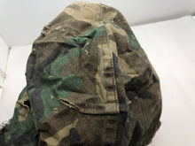 Load image into Gallery viewer, Original US Army Vietnam War Era M1 Camo Helmet Cover - Local Find - Combat Worn - The Militaria Shop
