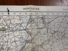 Load image into Gallery viewer, Original WW2 British Army GSGS OS Map of Great Britain - Doncaster - The Militaria Shop