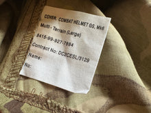 Load image into Gallery viewer, British Army Surplus GS Mk6 MTP Camouflage Cover - Size Large - The Militaria Shop