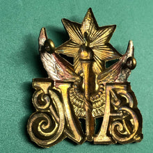 Load image into Gallery viewer, British Army Cap Badge - City of Edinburgh 1st Artillery Volunteers - The Militaria Shop
