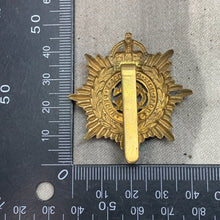 Load image into Gallery viewer, Original WW1 British Army Serice Corps ASC Cap Badge - King's Crown - The Militaria Shop