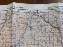 Load image into Gallery viewer, Original WW2 British Army OS Map of Great Britain - Nithsdale & Moffat - The Militaria Shop