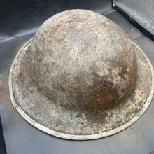 Load image into Gallery viewer, Original WW2 British Army Mk2 "Brodie" Combat Helmet - The Militaria Shop