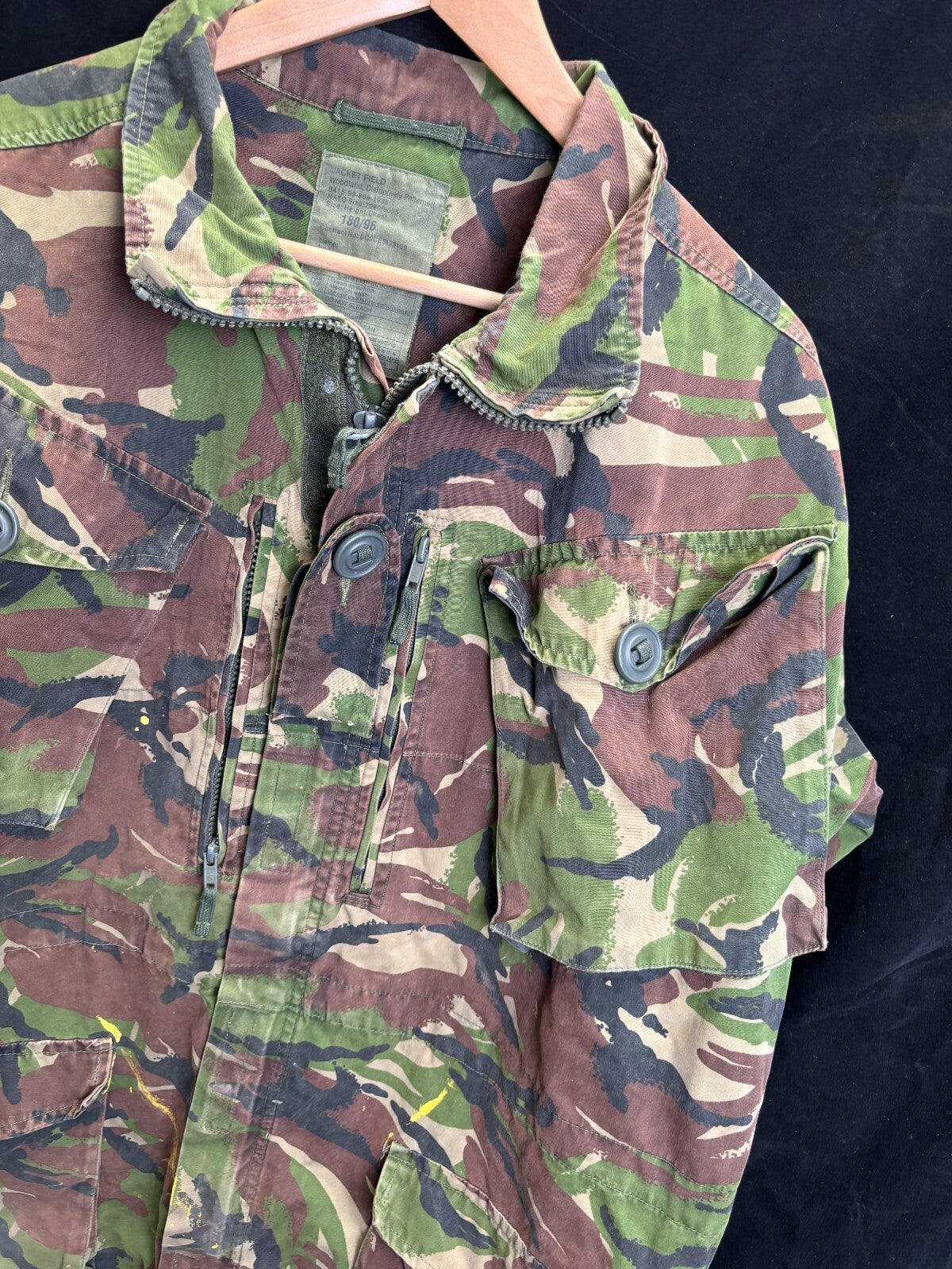 Surplus British Army DPM Pattern Camouflaged Smock Combat-180/96 - The Militaria Shop