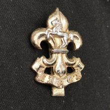 Load image into Gallery viewer, Genuine British Army Staybrite Cap Badge - The Kings Regiment - The Militaria Shop