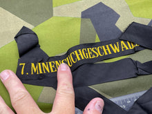 Lade das Bild in den Galerie-Viewer, German Navy Cap Tally - 7 Machinengeschwader 7 - The Militaria Shop