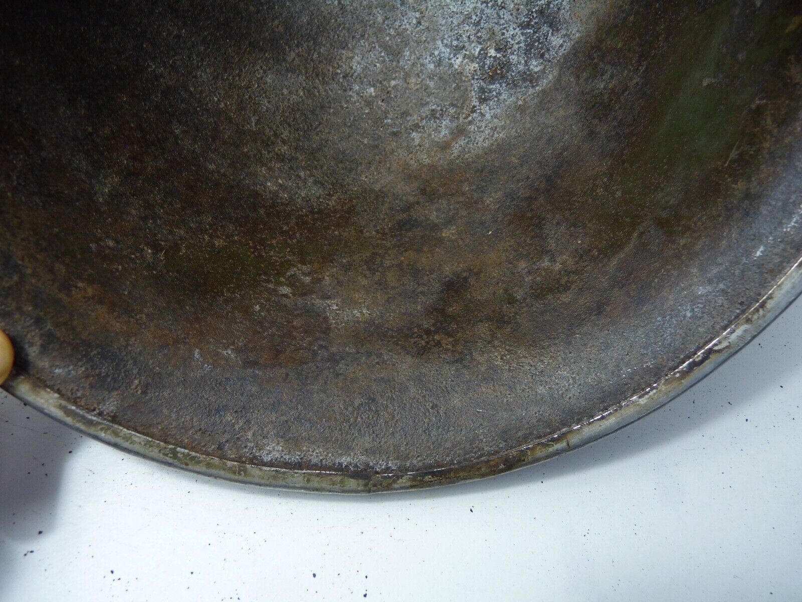 Mk3 Canadian / British Army Original WW2 Turtle Helmet High Rivet - The Militaria Shop