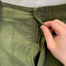 Load image into Gallery viewer, Genuine British Army OD Green Lightweight Combat Trousers - Size 30" Waist - The Militaria Shop