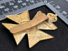 Load image into Gallery viewer, Original WW2 British Army Cap Badge - King's Royal Rifle Corps - The Militaria Shop