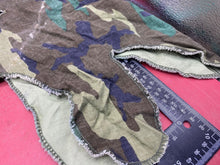 Load image into Gallery viewer, Original US Army M1 Camo Helmet Cover - Vietnam Found - Combat Worn - The Militaria Shop