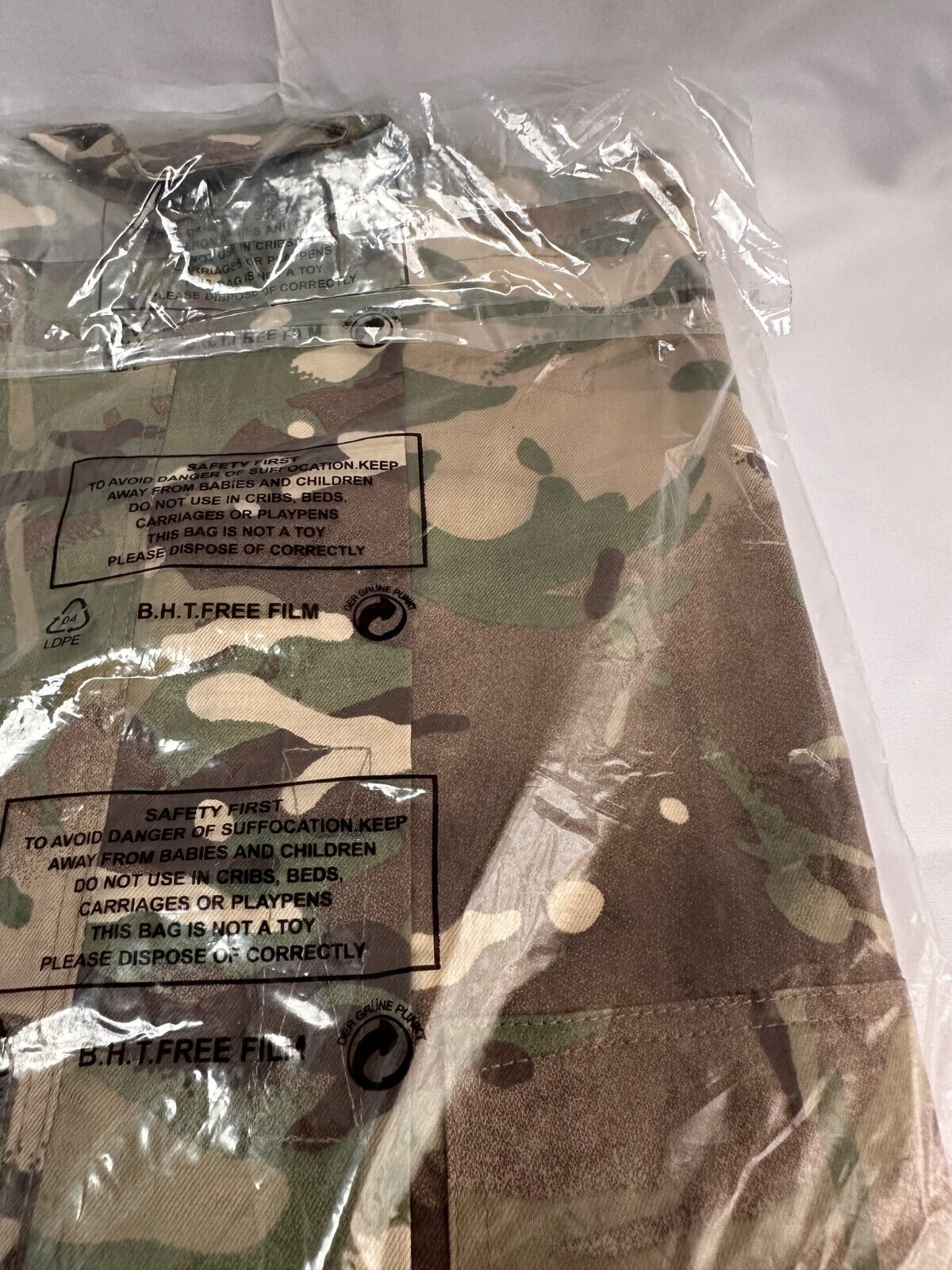 Genuine British Army MTP IR Combat Jacket - Size 160/96 - New Old Stock - The Militaria Shop