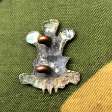 Load image into Gallery viewer, Original WW1 British Army Collar Badge - Prince of Wales's Leinster Regiment - The Militaria Shop