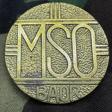 Load image into Gallery viewer, Original British Army Mixed Services Organisation MSO Cap Badge - The Militaria Shop