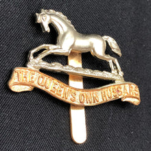 Load image into Gallery viewer, Genuine British Army The Queen's Own Hussars Cap Badge - The Militaria Shop