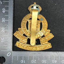 Load image into Gallery viewer, Original WW2 British Army Cap Badge - Royal Army Ordnance Corps - The Militaria Shop