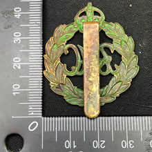 Load image into Gallery viewer, Genuine British Army Cap Badge - Royal Armoured Corps - The Militaria Shop