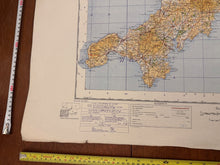 Load image into Gallery viewer, Original WW2 British Army RAF Navy Base Map of England - South West - Cornwall - The Militaria Shop