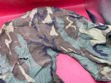 Load image into Gallery viewer, Original US Army M1 Camo Helmet Cover - Vietnam Found - Combat Worn - The Militaria Shop