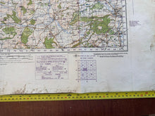 Load image into Gallery viewer, Original WW2 British Army GSGS OS Map of Great Britain - Bishop's Castle - The Militaria Shop