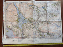 Load image into Gallery viewer, Original WW2 British Army OS Map of Scotland - Lock Lomond - The Militaria Shop
